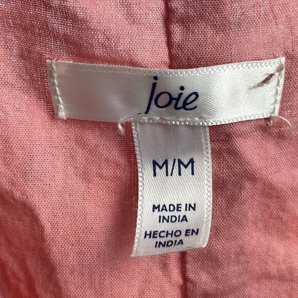 Joie Bondi Cotton Tiered Style JE6001PR Tea‎ Rose Size M Dress - Picture 7 of 7